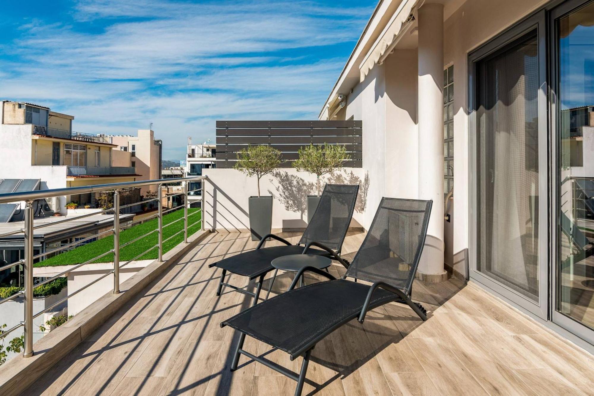 Appartement Dreamy Athens Penthouse With Acropolis View Extérieur photo
