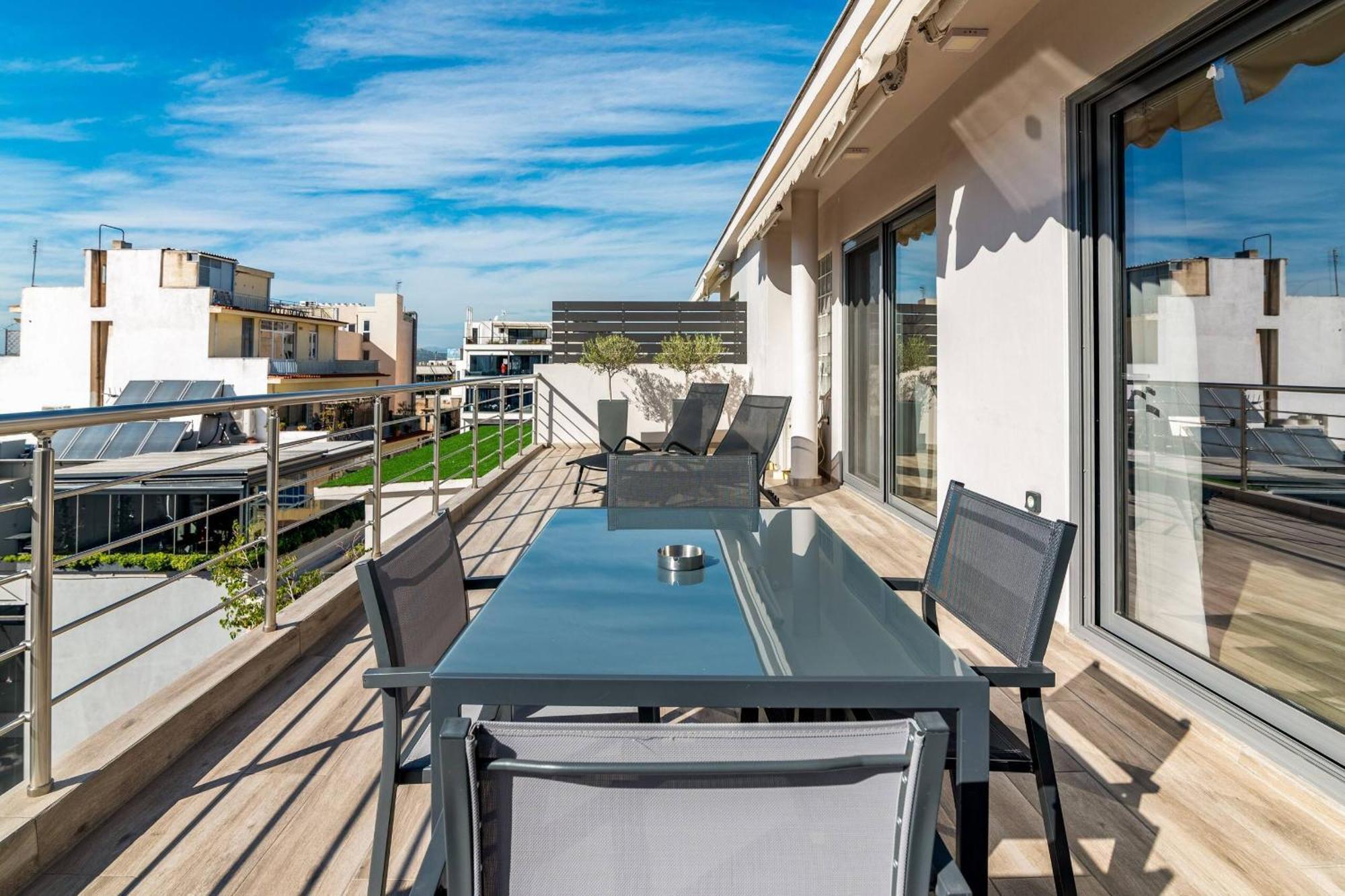 Appartement Dreamy Athens Penthouse With Acropolis View Extérieur photo